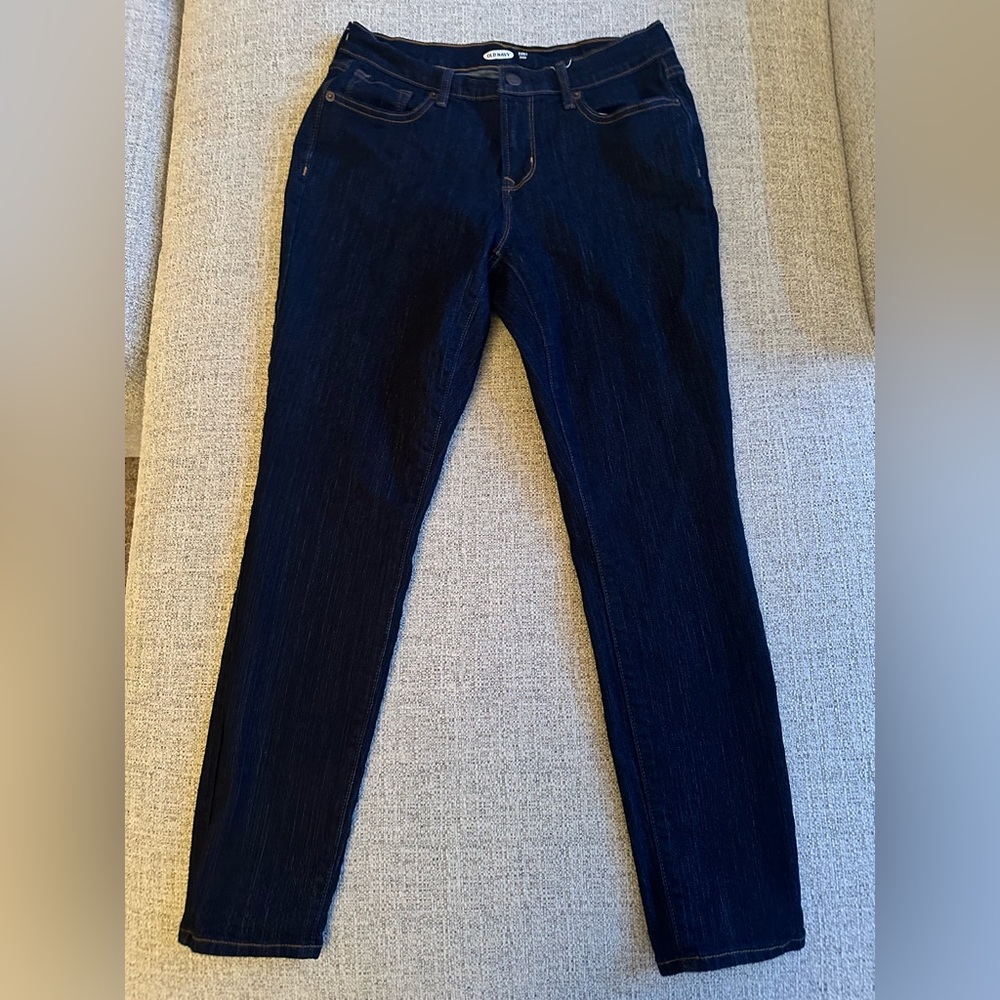 Women's Old Navy Dark Blue Skinny Jeans
